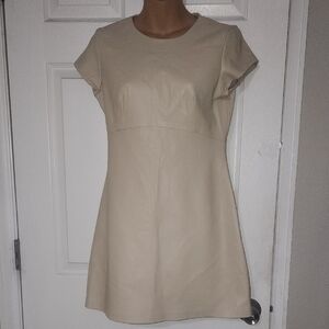 Zara Cream Mini Dress